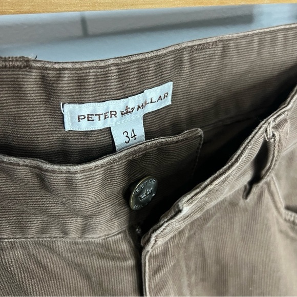 Peter Millar Expresso Seriously Soft Corduroy Trousers 34W - Picture 4 of 7